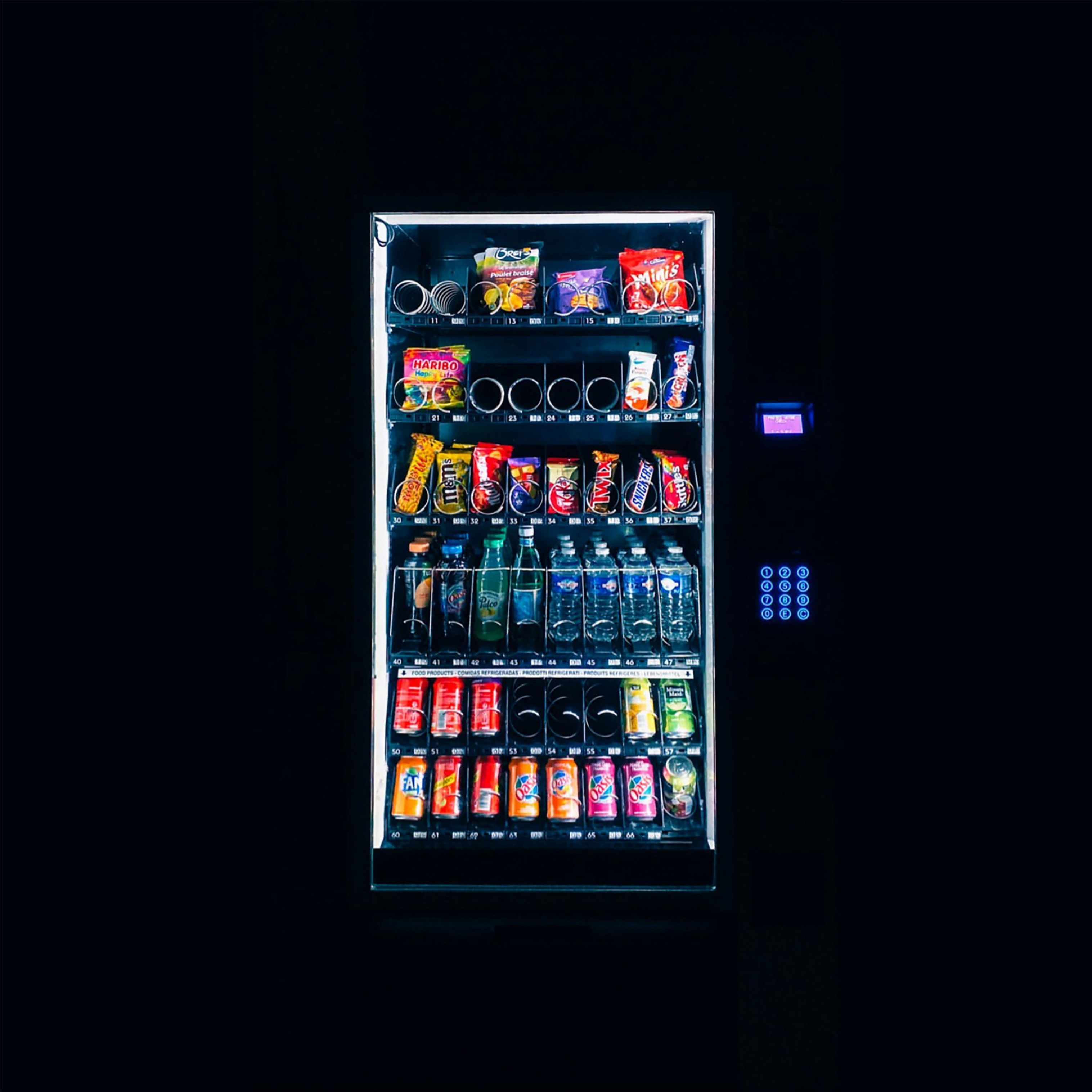 Vendilicious vending install in a lobby